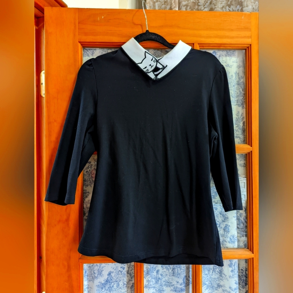 Cat collar shirt